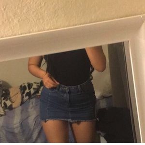 denim skirt!